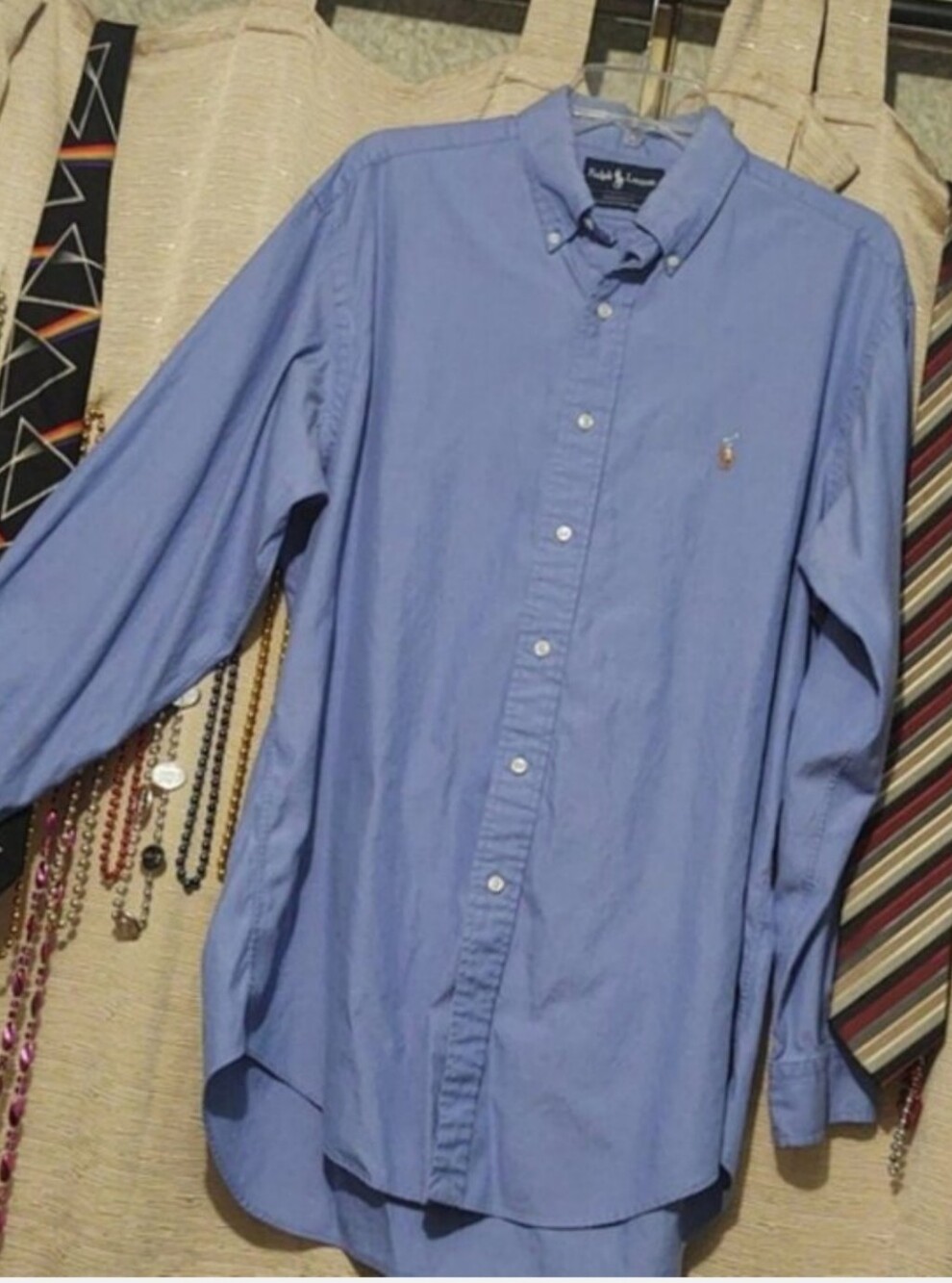 Ralph Lauren Yarmouth Oxford Button Down Blue 16-34